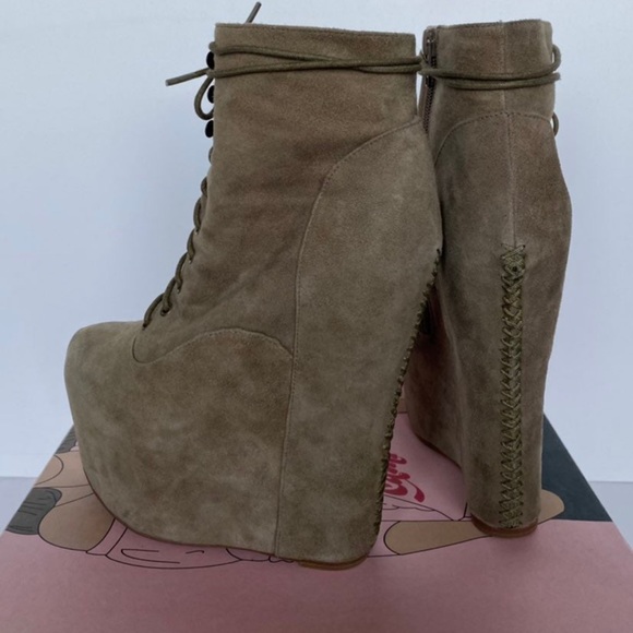 Jeffrey Campbell taupe damsels - Picture 3 of 6
